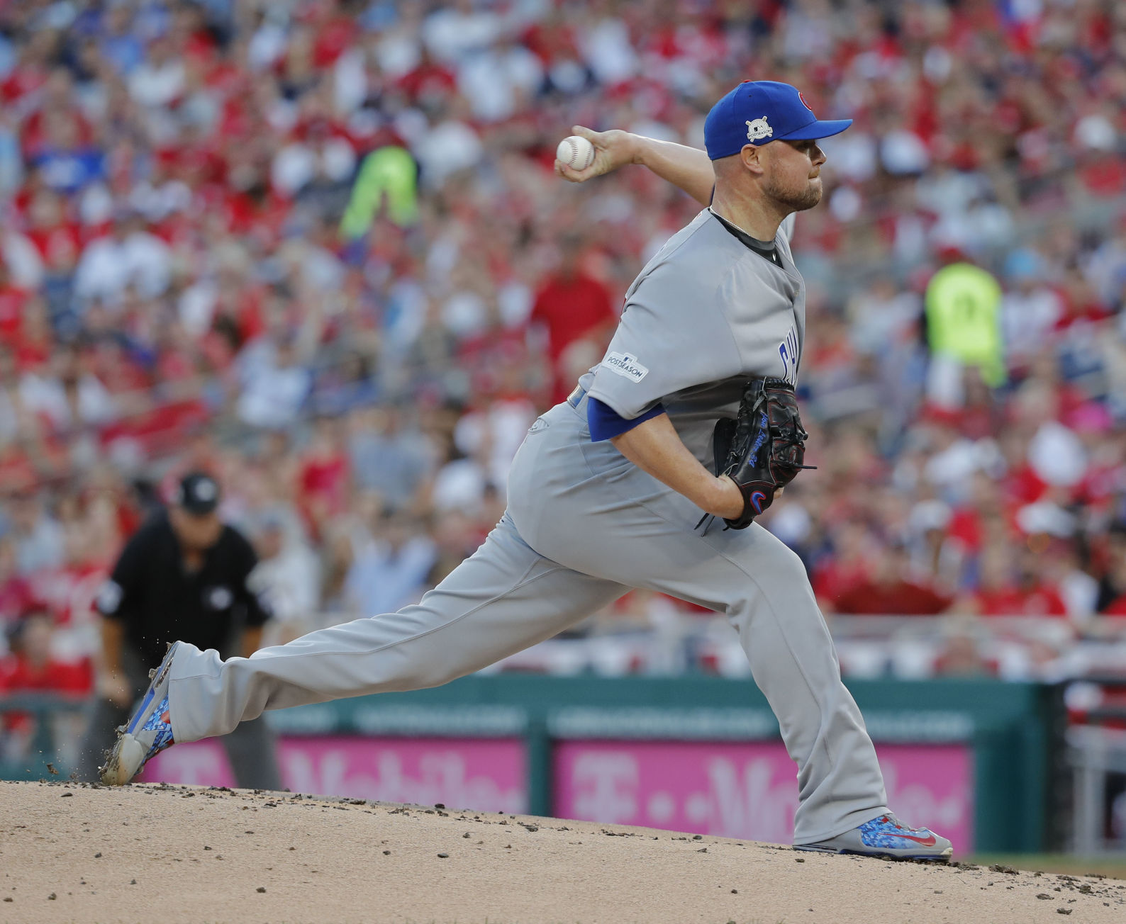 NLDS Cubs Nationals Baseball